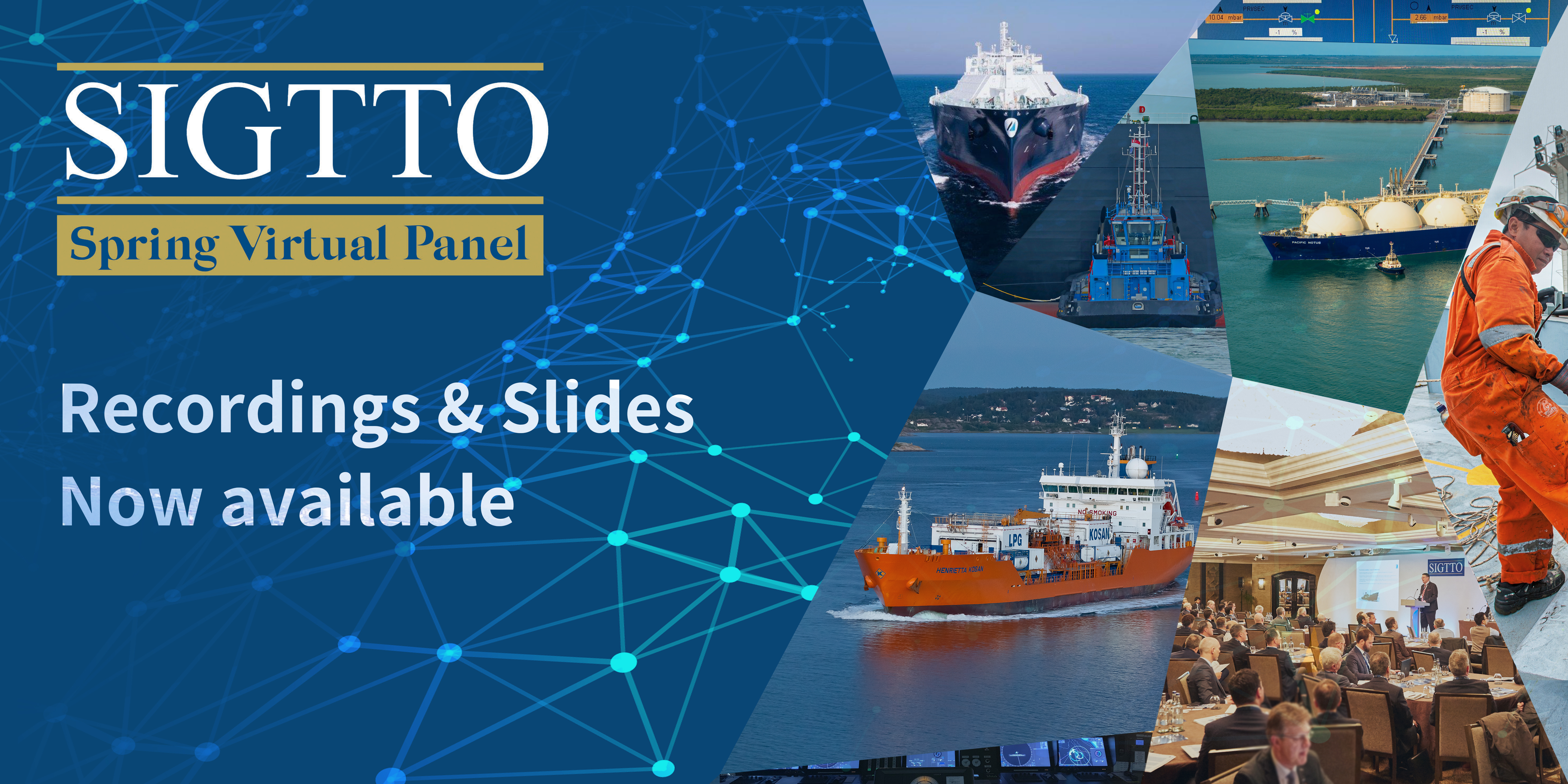 SIGTTO Spring Virtual Panel: Recordings & slides now available