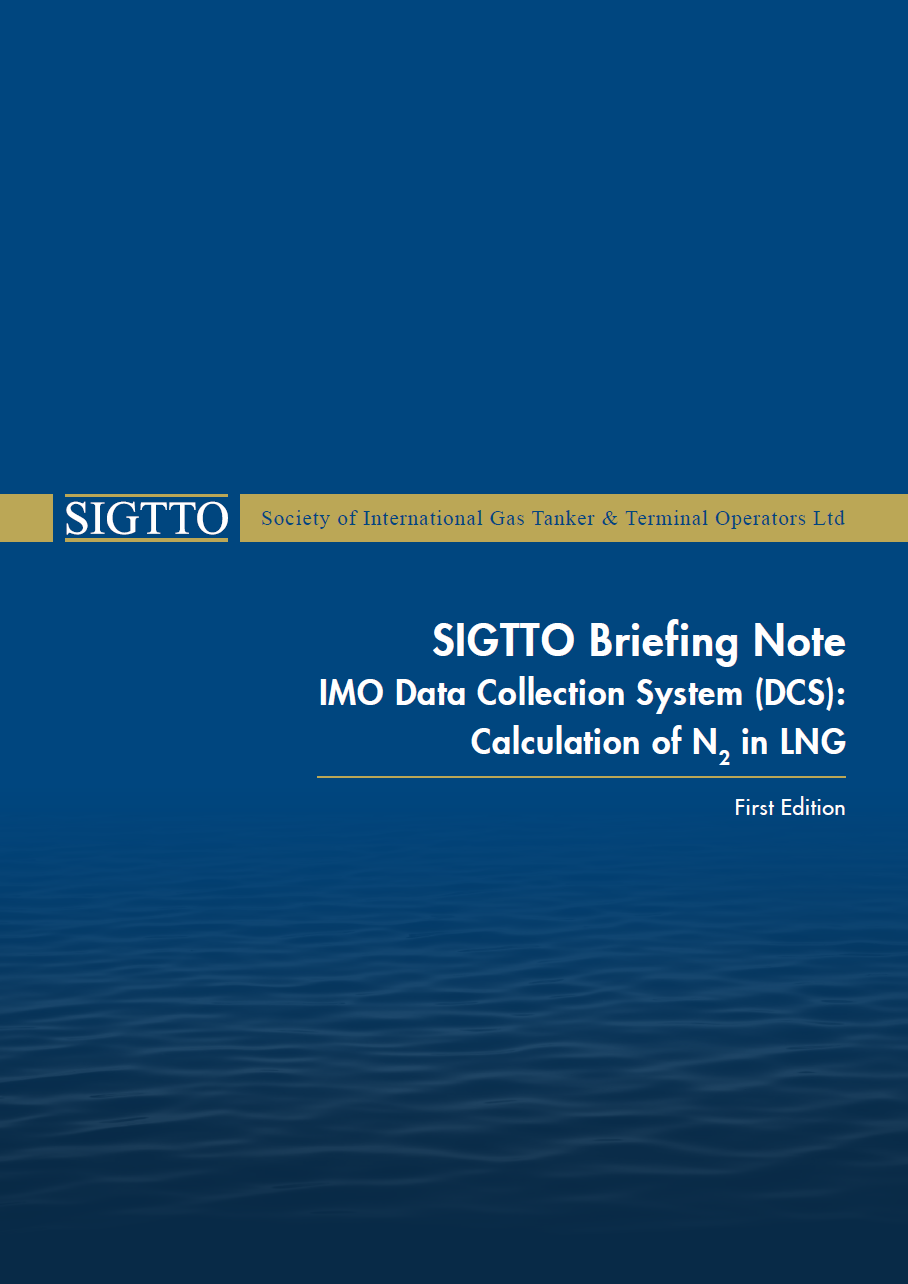 Briefing Note - IMO Data Collection System (DCS): Calculation of N2 in LNG: First Edition