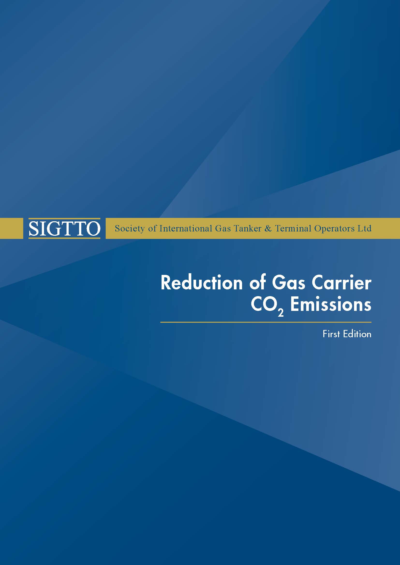 Publication cover for Reduction of Gas Carrier CO2 Emissions