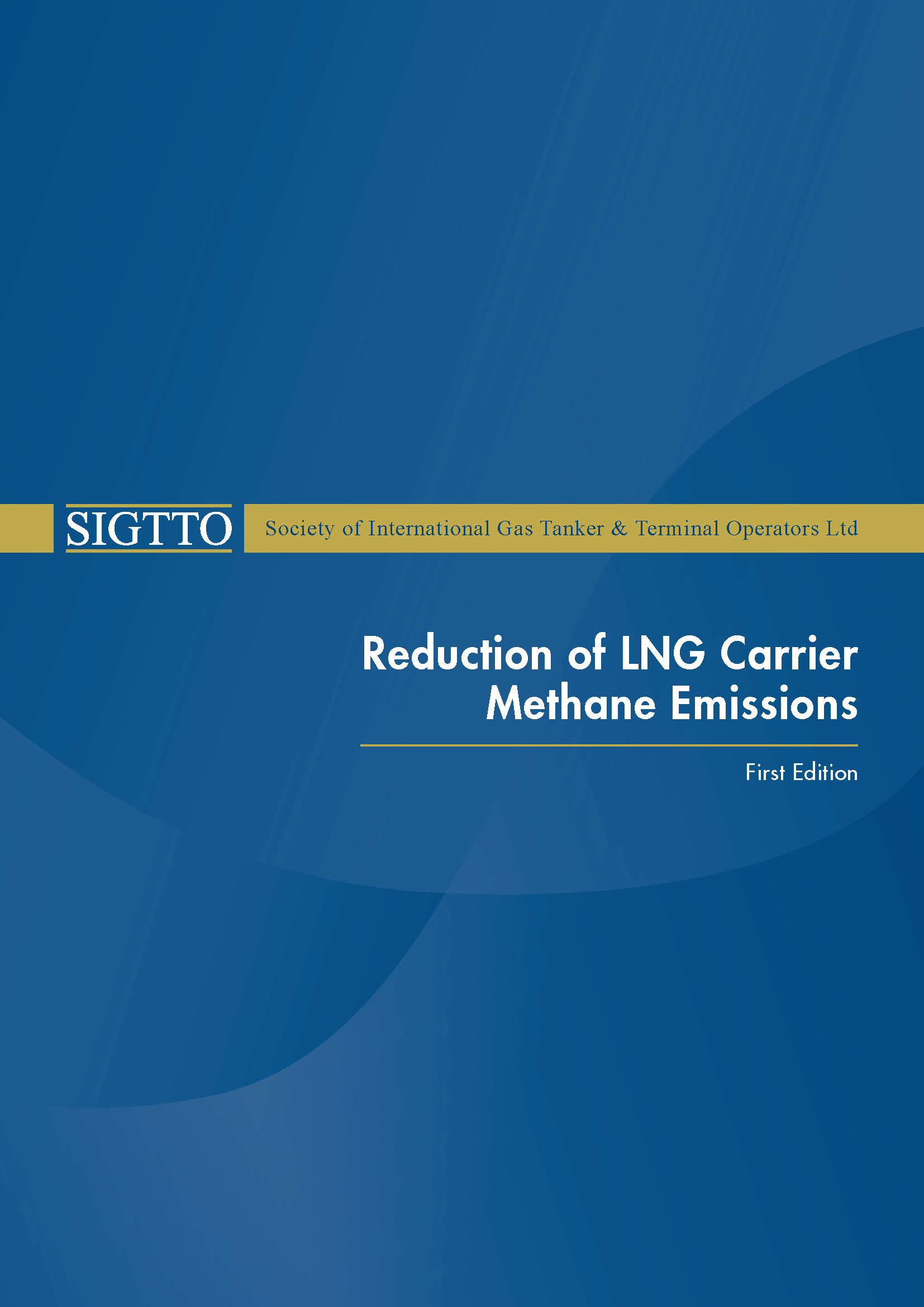 Publication cover for Reduction of LNG Carrier Methane Emissions